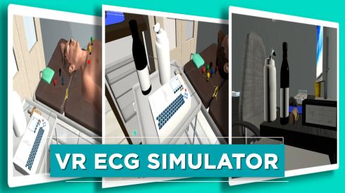 VR ECG simulator