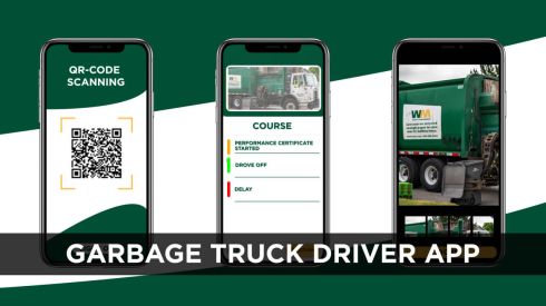 Garbage Truck Driver App