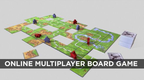 Online multiplayer board game