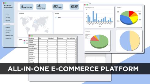 All-In-One E-commerce Platform