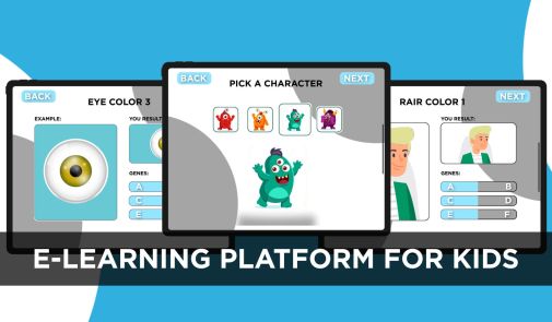E-Learning Platform for Kids