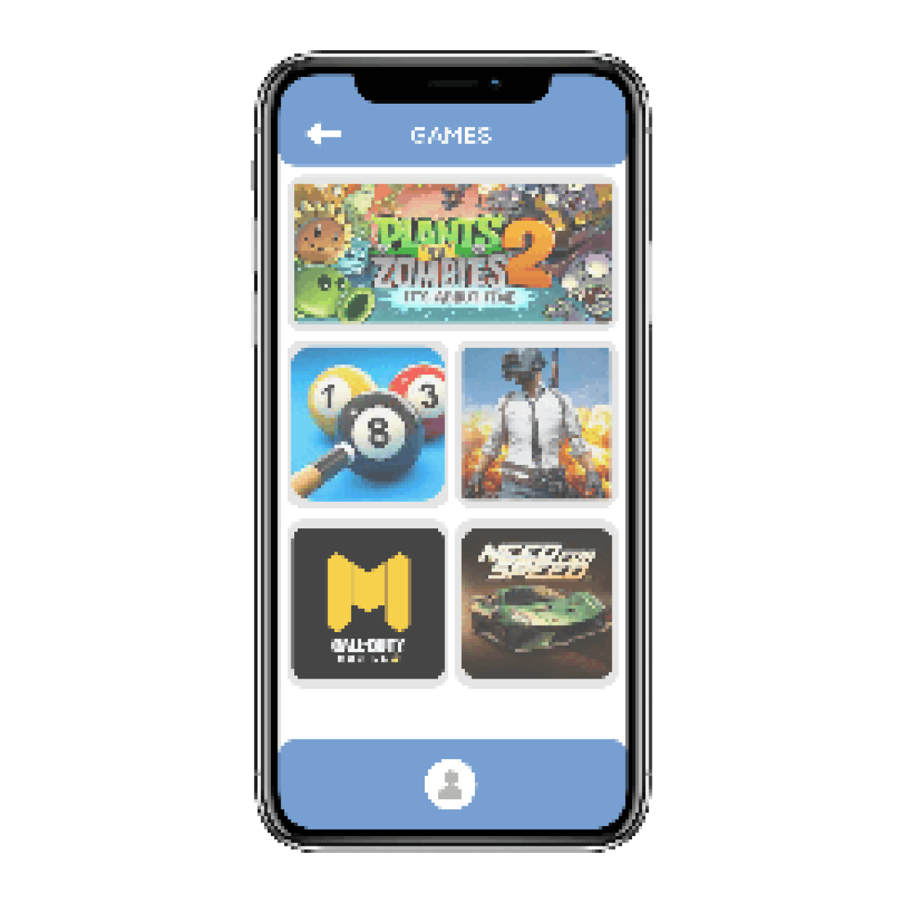 Messaging app - games