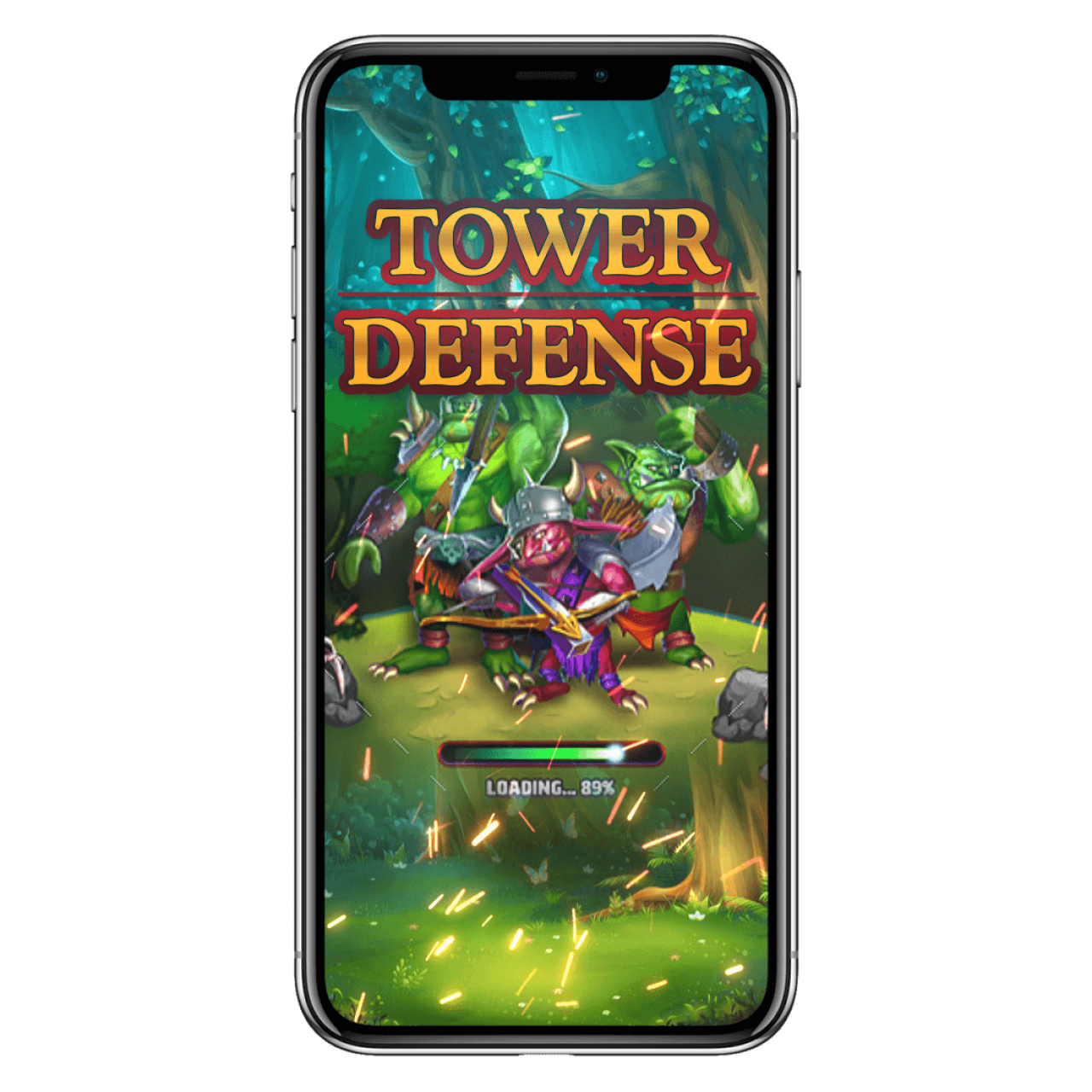 Tower Defense Game development logo